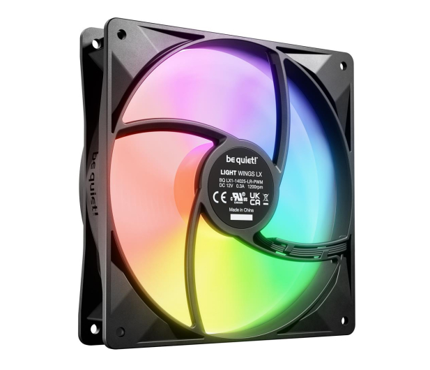 BE QUIET! Light Wings LX 140mm PWM Triple Pack 3x140mm - 1287578 - zdjęcie 3